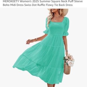 Beautiful turquoise dress